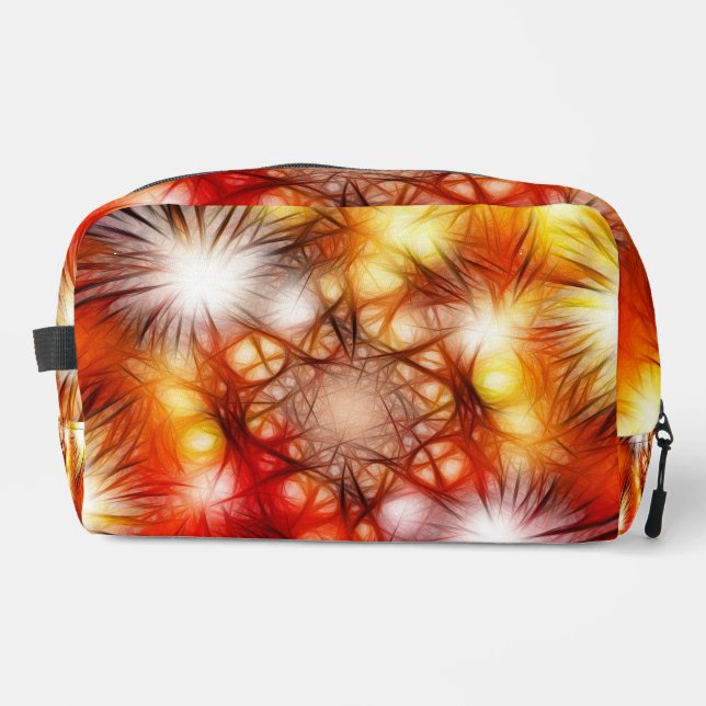 Abstract Fireworks Stars Background Dopp Kit (Front)
