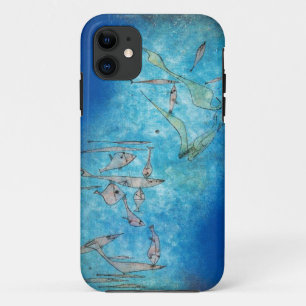 Abstract Fish by Paul Klee Case-Mate iPhone Case