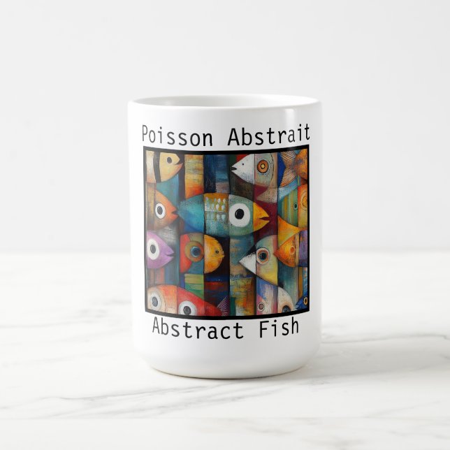 Abstract Fish Coffee Mug (Center)