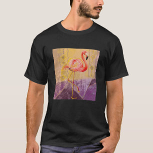 abstract flamingo geometric T-Shirt