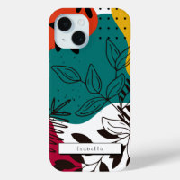 Abstract floral and colourful painting Case-Mate i