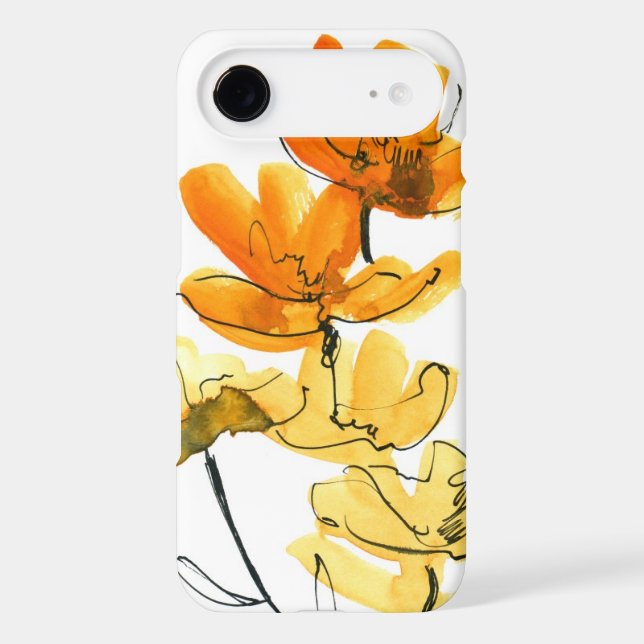 Abstract floral background Case-Mate iPhone case (Back)