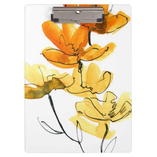 Abstract floral background clipboard (Front)