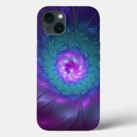 Abstract Floral Beauty Colourful Fractal Art Flowe