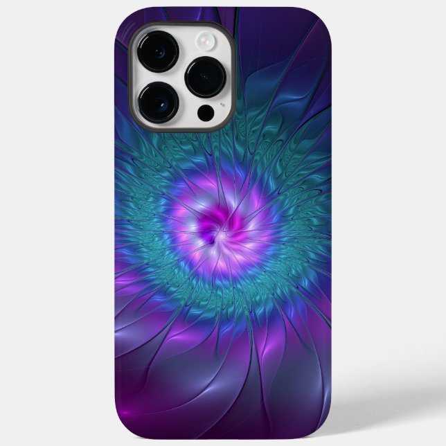 Abstract Floral Beauty Colourful Fractal Art Flowe Case-Mate iPhone Case (Back)