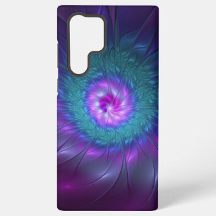 Abstract Floral Beauty Colourful Fractal Art Flowe Samsung Galaxy Case