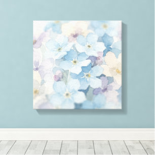 Abstract Floral Canvas Print