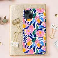 Abstract Floral Colourful Fun Pattern 