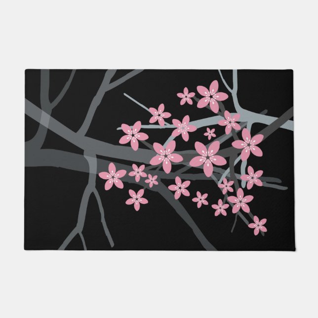 Abstract Floral Doormat (Front)
