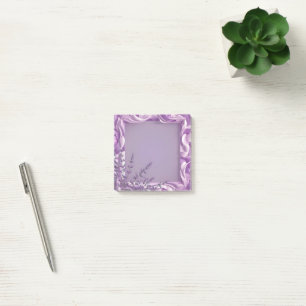 Abstract Floral Frame Post-it Notes