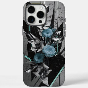 Abstract Floral - Geometric and Modern iPhone 16 Pro Max Case