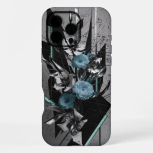 Abstract Floral - Geometric and Modern iPhone 16 Pro Max Case