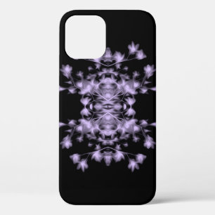 Abstract Floral Graphic Pattern iPhone 12 Case