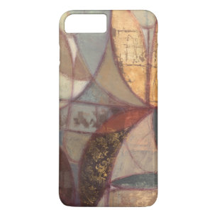 Abstract Floral Leaf Painting by Norman Wyatt iPhone 8 Plus/7 Plus Case