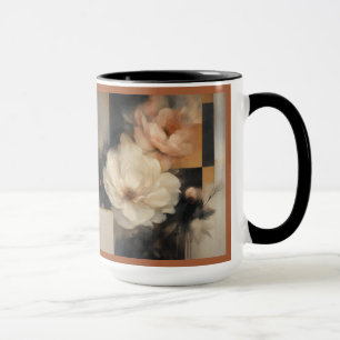 "Abstract Floral" Mug