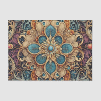 Abstract floral pattern 7 tissue paper