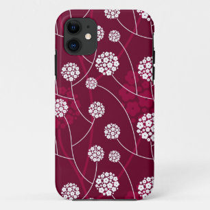Abstract floral pattern Case-Mate iPhone case