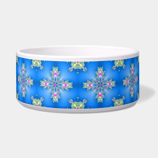 Abstract Floral Pattern in Rainbow Style (Front)