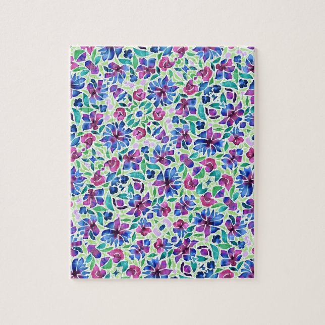 Abstract Floral Pattern - Jigsaw Puzzle (Vertical)
