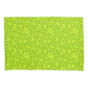 Abstract floral roses pattern  pillowcase