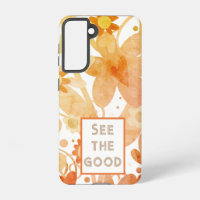 Abstract Floral See The Good Quote Pretty