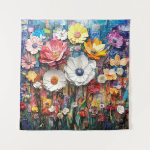Abstract Floral Tapestry