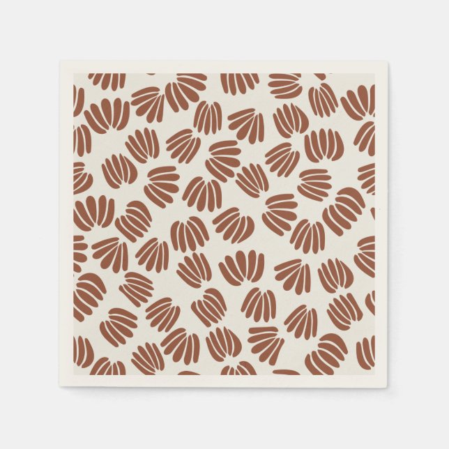 Abstract Floral VI Napkin (Front)