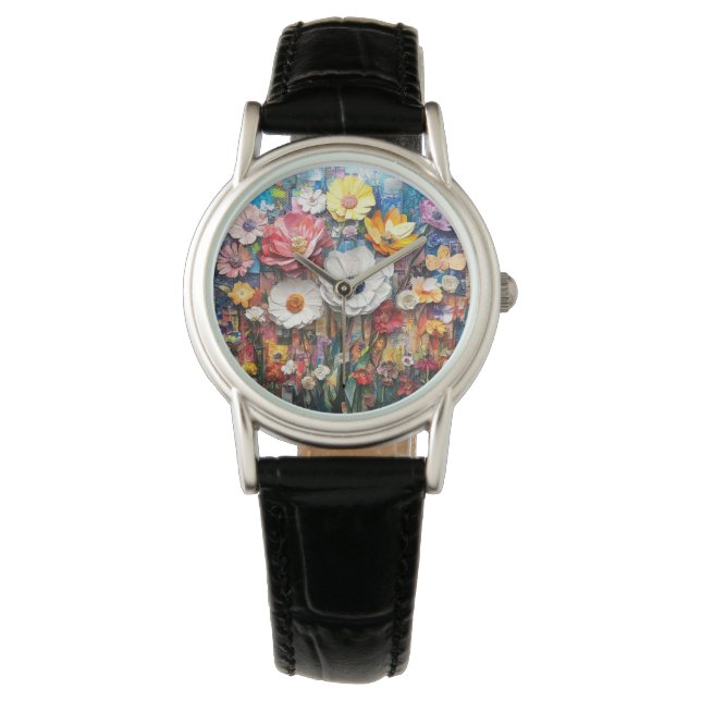 Abstract Floral Watch (Front)