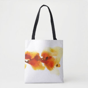 Abstract floral watercolor paintings 2 tote bag
