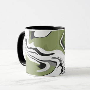 Abstract Flow of Nature Mug
