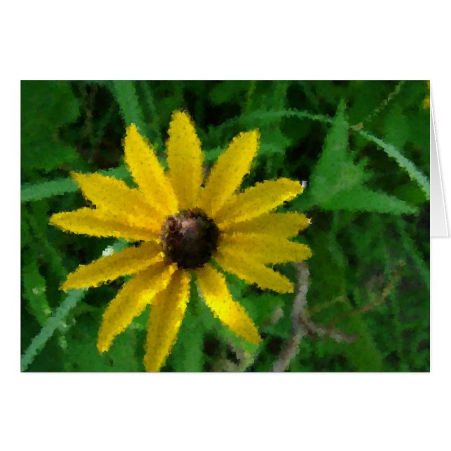 Abstract Flower (Front Horizontal)