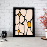Abstract Flower Art Decor Canvas<br><div class="desc">Add a touch of modern Scandinavian design to your home with this stunning abstract landscape print.</div>