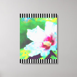 Abstract Flower Bloom Canvas Wall Art