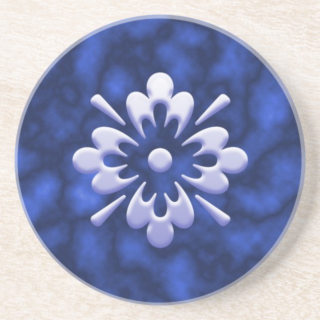 Abstract Flower Coaster (Front)
