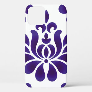 Abstract flower decorative ornament background dam iPhone 12 case