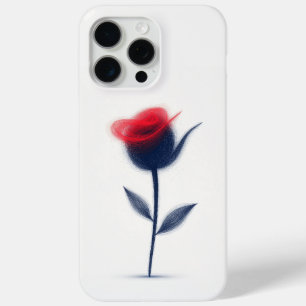 Abstract Flower Design iPhone 15 Pro Max Case