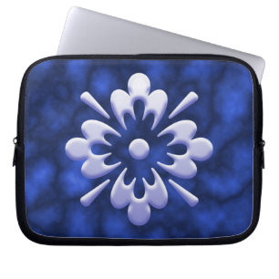 Abstract Flower Laptop Sleeve