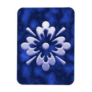 Abstract Flower Magnet