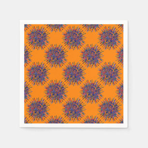 Abstract Flower Napkin