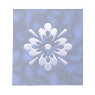 Abstract Flower Notepad