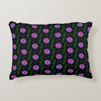 Abstract Flower Pillow