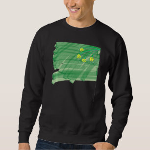 Abstract Flower Sweatshirt
