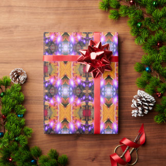 Abstract Flower Wrapping Paper