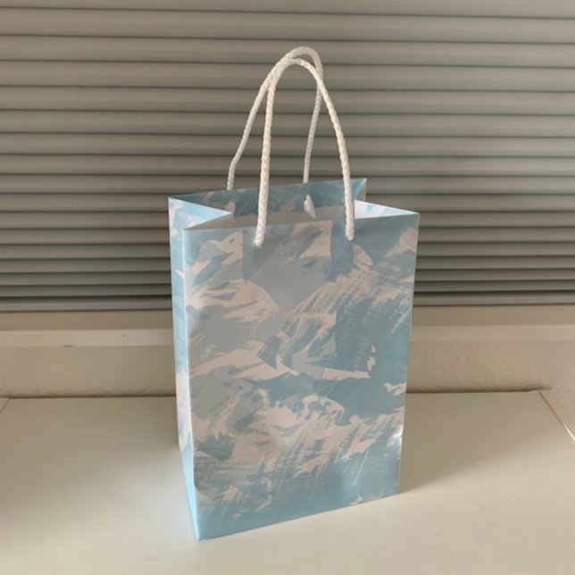 Abstract Flowers Botanical Floral  Medium Gift Bag (Creator Uploaded)