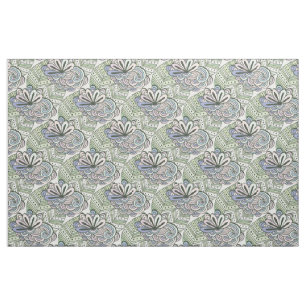Abstract Flowers Pattern fabric