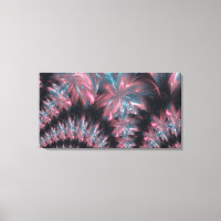 Abstract Flowers Symmetric Arrangement