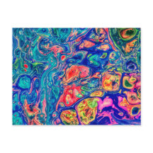 Abstract fluid art