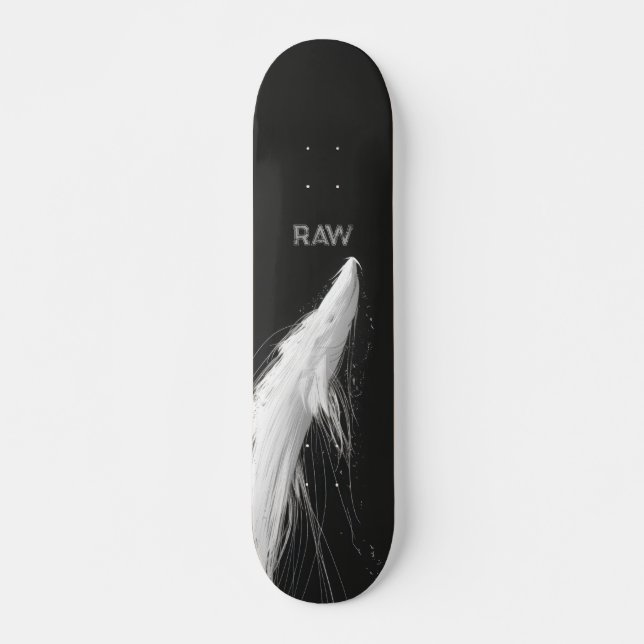 Abstract Fluid Lines Skateboard (Front)
