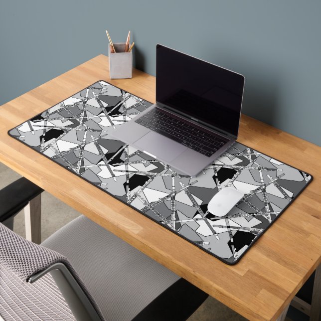 Abstract Flutes Desk Mat (Office 2)