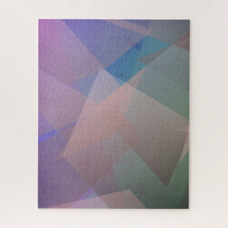 Abstract Flying Particles | Geometrical Shapes Jigsaw Puzzle